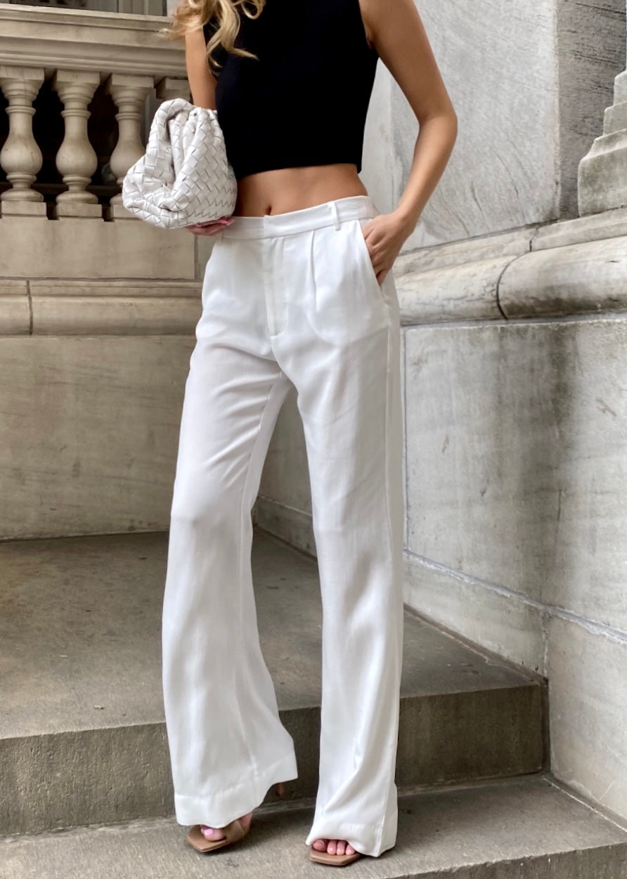 Buy TINTED White Formal Pants for Women online